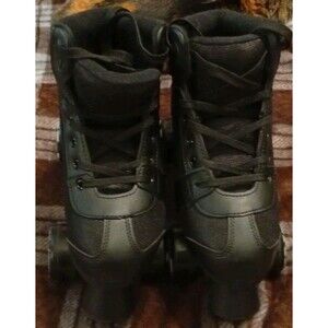 Crazy Skates Black Sk8 Adjustable Roller Skates For Boys - Medium Sizes 3-6